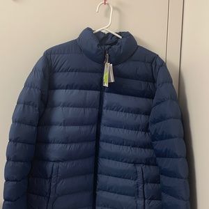 Blue Puffer Padded Jacket